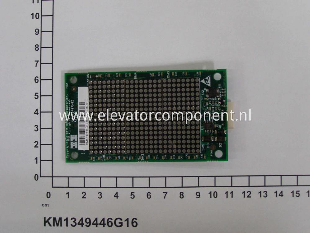 KONE Lift AVDLCI Display Board KM1349446G16